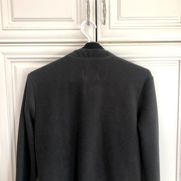 Old Navy youth grey fleece zip jacket - Picture 6 of 10